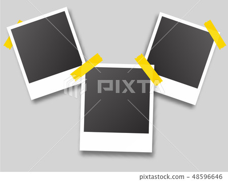 Vector frames photo collage  48596646