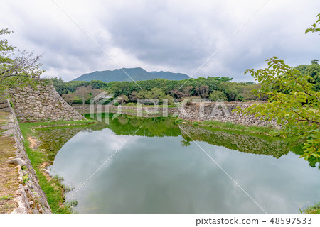 Scenery of Hagi Castle 48597533