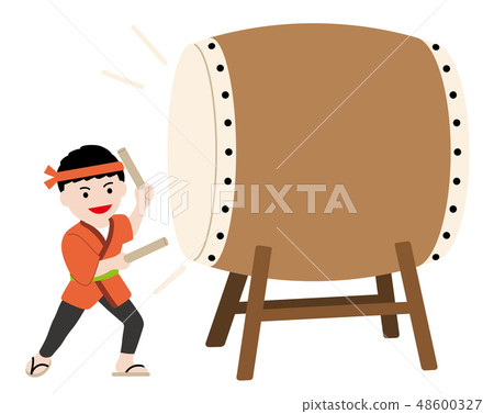 Festival drum drum illustration 48600327