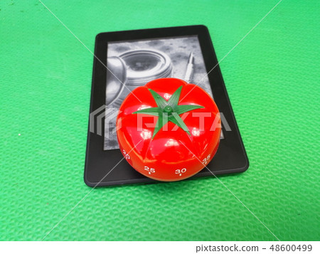 Pomodoro Timer - mechanical tomato shaped kitchen timer for cooking, studying and working. 48600499