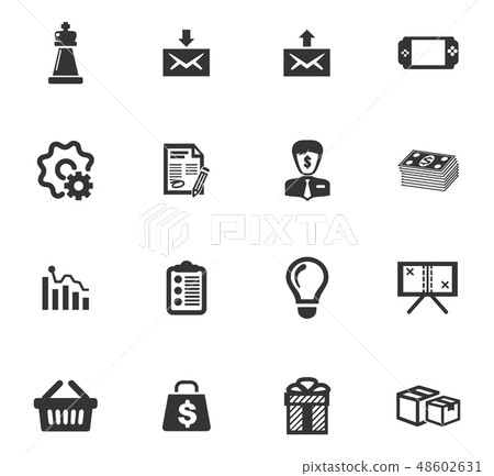 Marketing icons set Marketing icons set 48602631