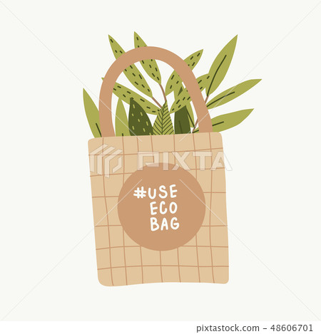 Eco life style without plastic. 48606701