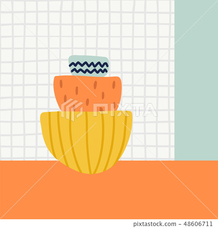 Beautiful dishes with home plants. Beautiful dishes with home plants. 48606711