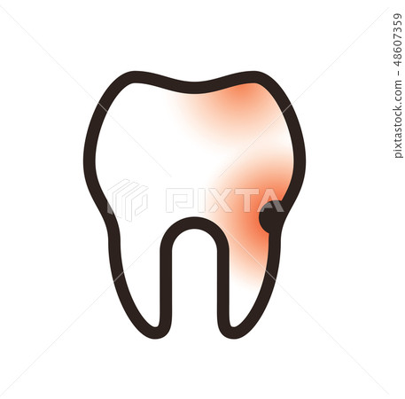 Toothache icon 48607359