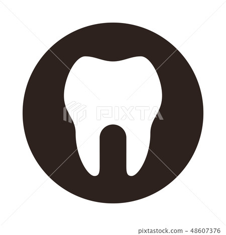 Tooth icon 48607376