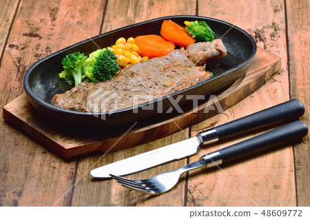 beef steak beef steak 48609772