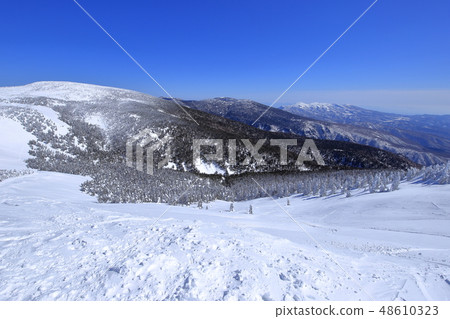 [Fixed amount] Nishizokamayama in winter season (February / Azuma Renge) 48610323