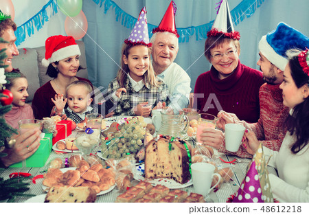 family, birthday, dinner 48612218