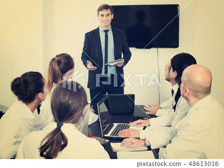 Health-care workers at colloquium Health-care workers at colloquium 48613016