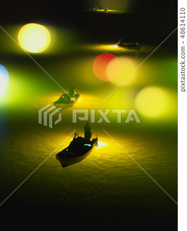 Shirasu eel fishing Yoshinogawa Shirasu eel fishing Yoshinogawa 48614110