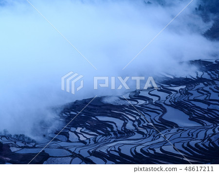 Yunnan, Yuan, China Rice Terraces, Duoyishu Rice Terraces, Yuanyang 48617211