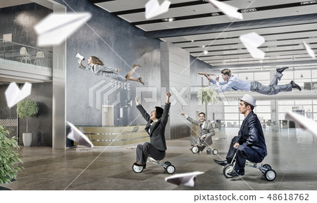 Crazy office life Crazy office life 48618762