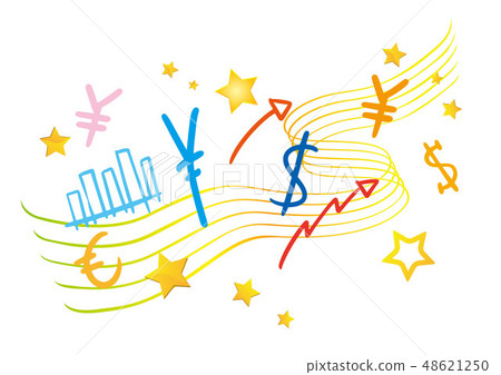 Go up, exchange rate, stock 48621250