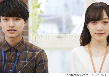 商業創意男人和女人 商業創意男人和女人 48621921
