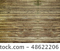 Wood grain background material / faded wood deck style 48622206