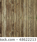 Wood grain background material / faded wood deck style (vertical) 48622213