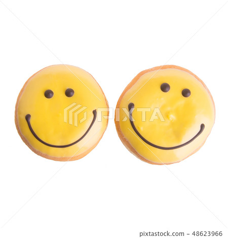 donut or donut with concept on a background. donut or donut with concept on a background. 48623966