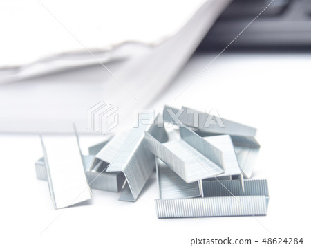 Stapler needle computer business image Stapler needle computer business image 48624284