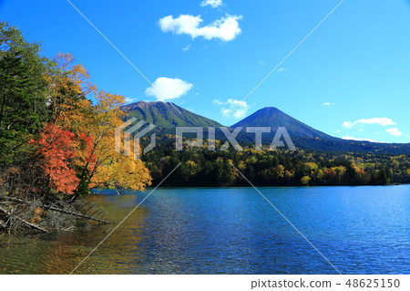 Onnato Mt. Ukudake的秋葉和赤城富士 Onnato Mt. Ukudake的秋葉和赤城富士 48625150