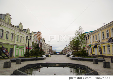 Early morning Vladivostok fountain Early morning Vladivostok fountain 48625857