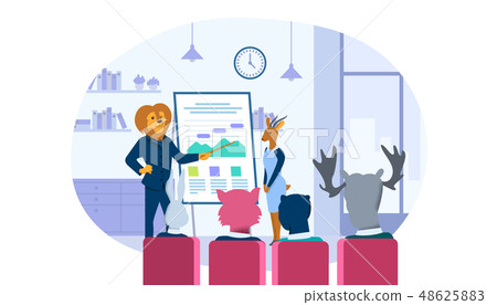 Coach with Lion Head Teaching Personnel in Office Coach with Lion Head Teaching Personnel in Office 48625883