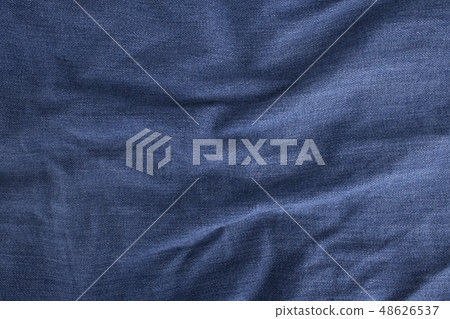 Blue jean background and textured 48626537