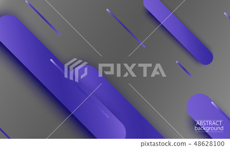 Geometric background. Material design. 48628100