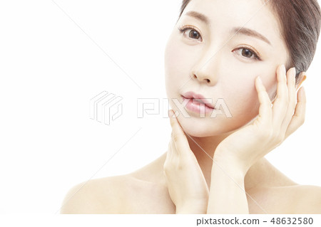 美麗,年輕的女人 美麗,年輕的女人 48632580