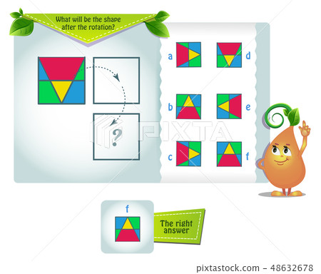 Puzzles shape after the rotation Puzzles shape after the rotation 48632678
