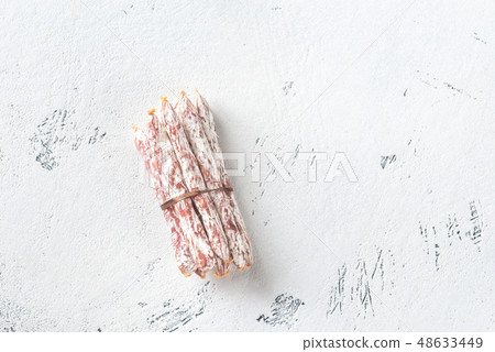 Snack fuet sausages Snack fuet sausages 48633449