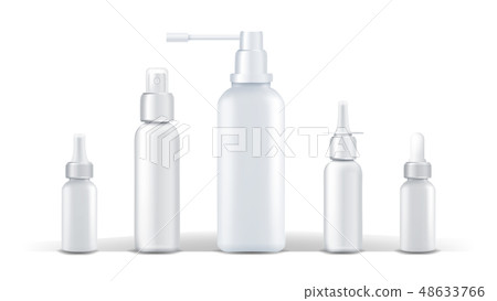 Download Medical Container Vector Spray Runny Nose Stock Illustration 48633766 Pixta