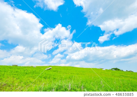 Refreshing highland landscape Refreshing highland landscape 48633885