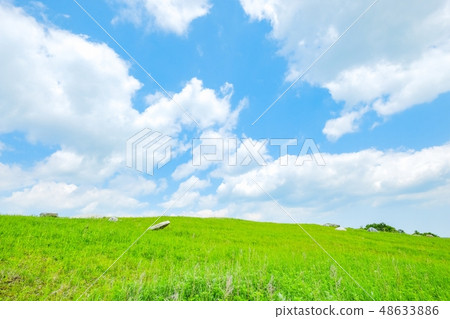 Refreshing highland landscape Refreshing highland landscape 48633886