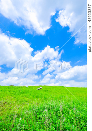 Refreshing highland landscape Refreshing highland landscape 48633887
