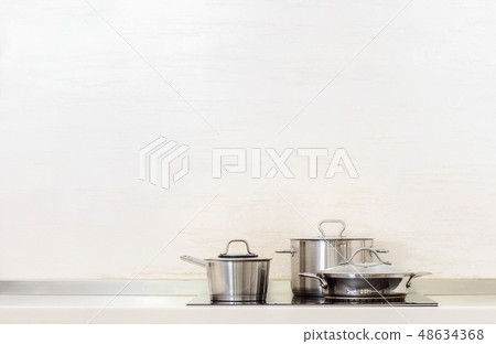 Kitchen utensils background 48634368
