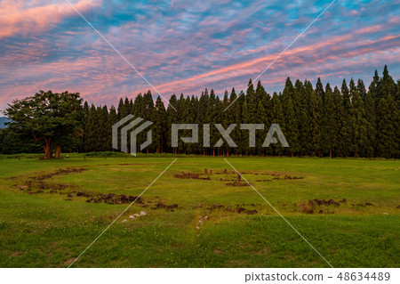 科學市特別市秋田縣Ooyu圓石 48634489