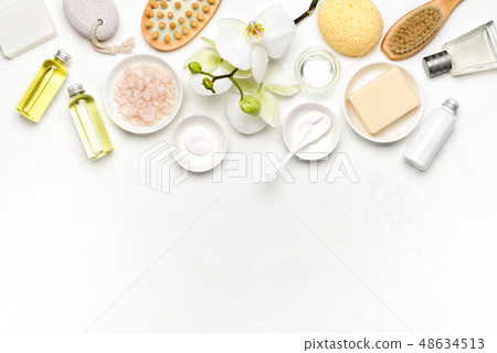 pa natural cosmetic products background 48634513