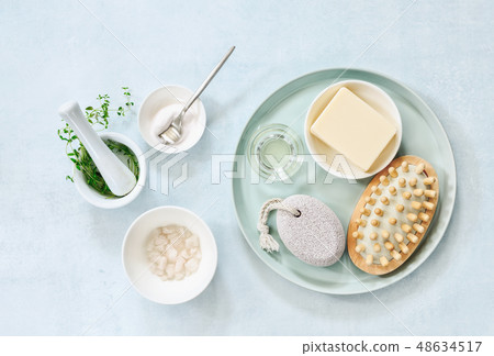 Spa cosmetics and skin treatment stuff 48634517