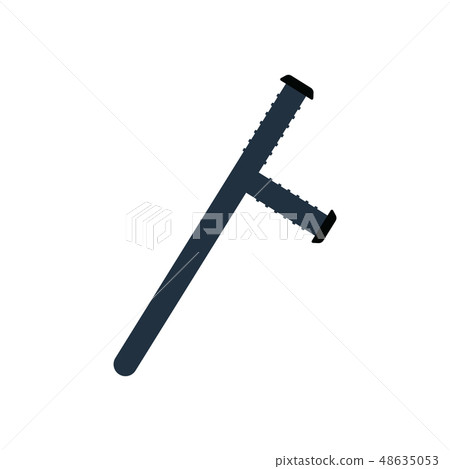 Police baton icon 48635053