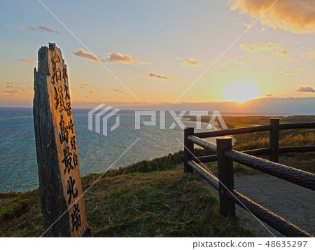 從Hirakubozaki燈塔朝日 從Hirakubozaki燈塔朝日 48635297