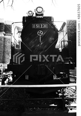 Steam locomotive D51 display Steam locomotive D51 display 48637605
