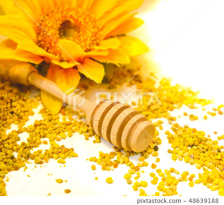 propolis granules honey dripper background drizzle propolis granules honey dripper background drizzle 48639188
