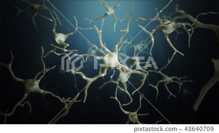 3d render Neuron cells connections world abstract 3d render Neuron cells connections world abstract 48640709