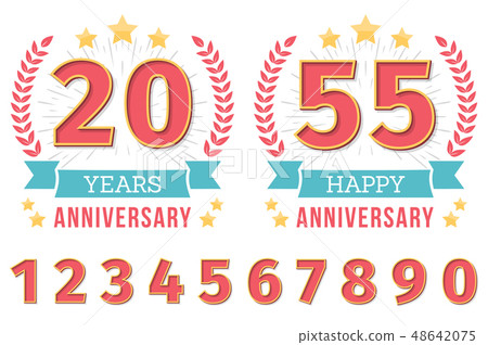 Anniversary Emblems 48642075