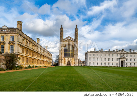 The famous King's College in Cambridge, UK The famous King's College in Cambridge, UK 48643555