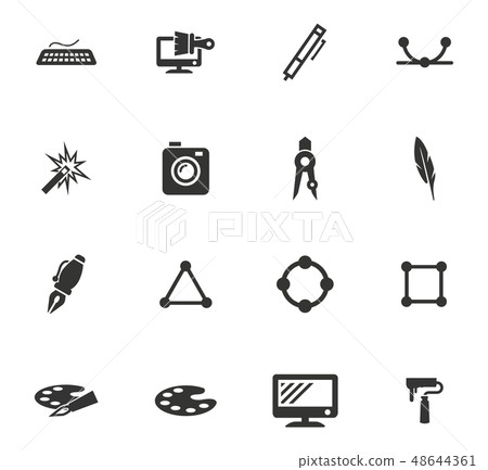 Design icons set Design icons set 48644361