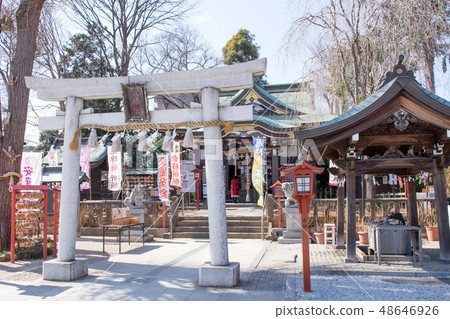 Kawagoe City Kawagoe Hachimangu 48646926