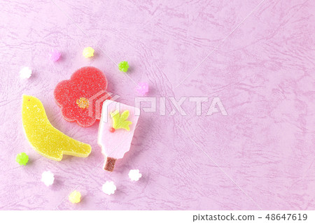 Japanese confectionery 48647619