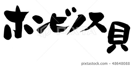 刷字母Honbinos蛤蜊大蛤蜊夾 刷字母Honbinos蛤蜊大蛤蜊夾 48648088