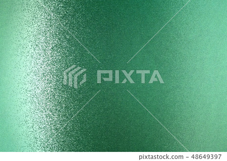 Glowing green metallic wall, abstract texture Glowing green metallic wall, abstract texture 48649397